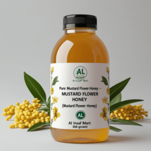 সরিষা ফুলের খাঁটি মধু – ৫০০ গ্রাম (Mustard Flower Honey)